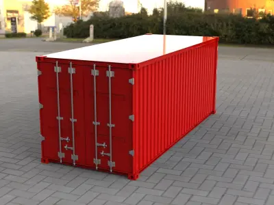 Shipping Container industry container BOX 3D Model 3D model purchase