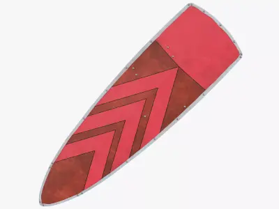 Kite Shield 01 3D model