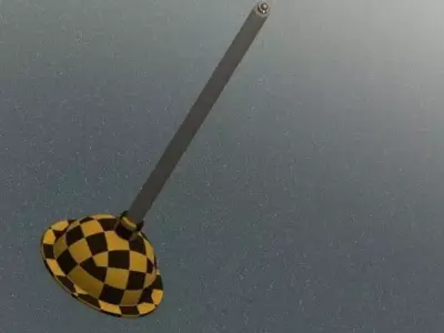 Sink plunger Free 3D model purchase