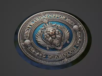 Trabzonspor Football Medallion 3D print model