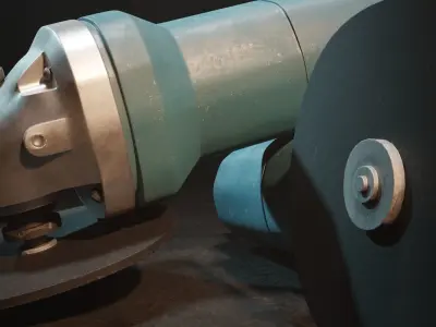 grinding machine01 3D model