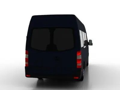 Mercedes Benz Sprinter L3H2 2009 Passenger EU 3D model