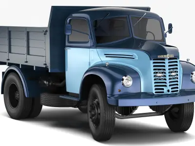 Dodge 100 Kew 1949 3D model