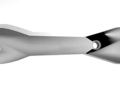 Mechanical Handtools - Cone Wrench 3D model