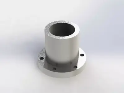 Porca FSI 63 10T5 Nut 3D model