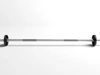 Barbell Adjustable 5kg 3D model
