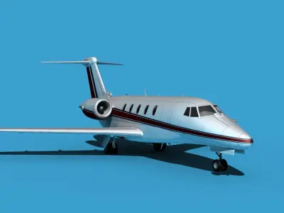 Cessna Citation 650 III V08 3D model