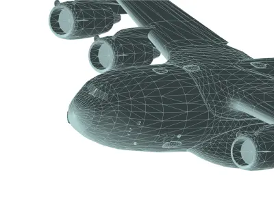 Boeing C-17 Globemaster 3D model purchase