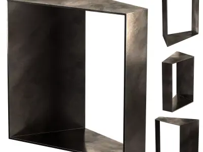 ORIGAMI SIDE TABLE 3D model