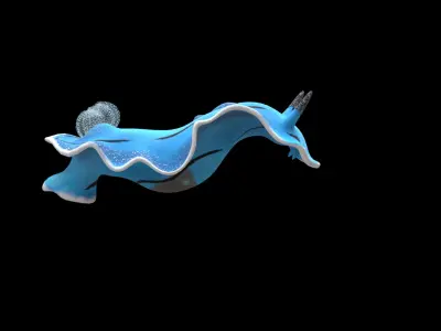 Aqua marine Sea Creature 3D model