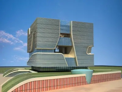Museum 2 3D model by psrl2023