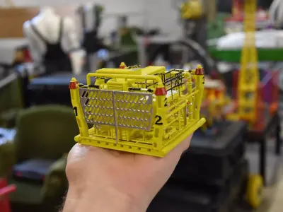 underwater compressor 3D print model