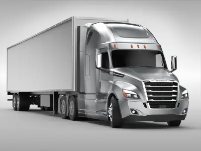 Freightliner Cascadia 2017 3D model