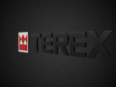 terex logo 3D model