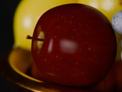 Fruits 3d Scene 3D model