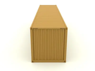 Shipping Container MSC 3D model purchase