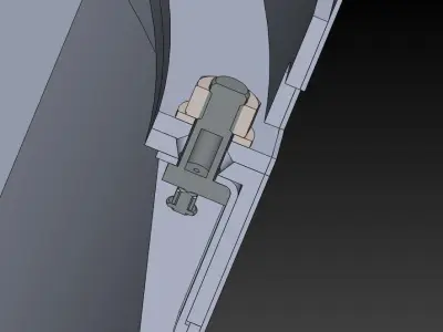 Rocket dry compartment 3D model