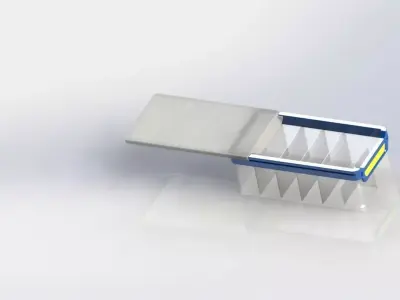 Medical storage bins 3D model