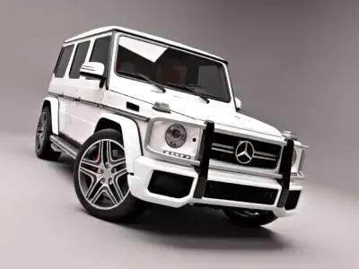 Mercedes-Benz AMG G65 Low-poly 3D model