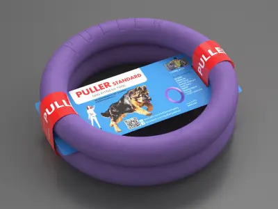 Dog Puller Standart Fitness Tool Package 3D model
