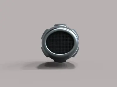 Jet engine 4 3D model