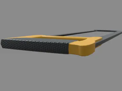 Hand Saw Low-poly 3D model purchase