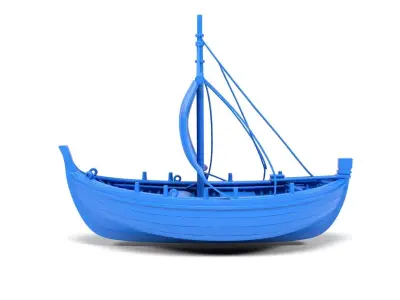 Small boat 3D print model purchase