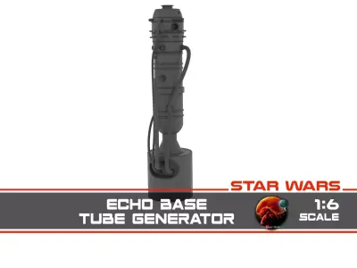 Echo Base Tube Generator 1-6 scale Hottoys 3D print model