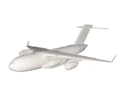 Military Plane concept 3D model