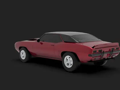 Chevrolet Camaro 1970 3D model