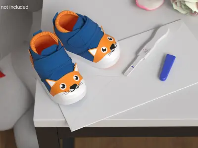Announcement of a Future Child 3D model