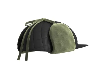 Quilted Hat 3D model