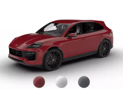 Porsche Cayenne GTS 2025 3d model 3D model