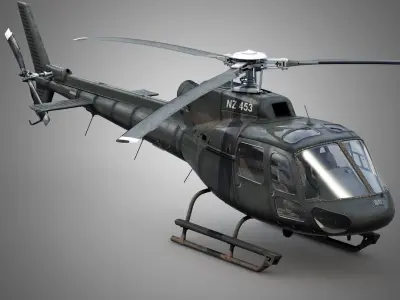 Eurocopter AS 350 N3 3D model