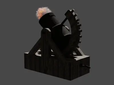Bombarda by Leonardo Da Vinci 3D model