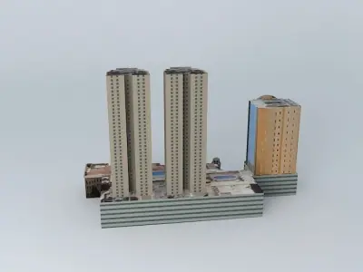 Malecon Center part 1 -Santo Domingo Rep. Dom. Free 3D model