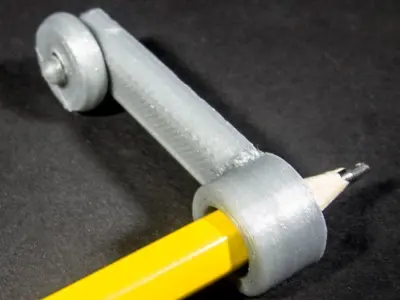 Scriber part and piece of metal Free 3D print model