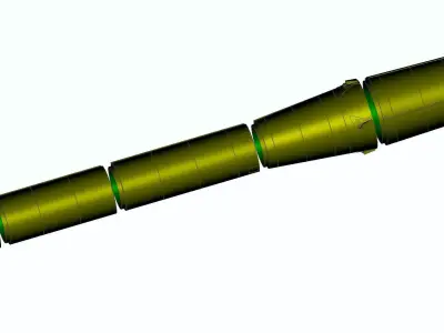 Space rocket R7 VOSTOK 3D print model