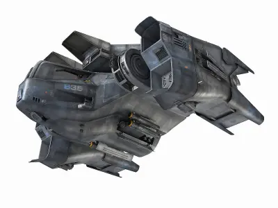 SF Fighter 3D model