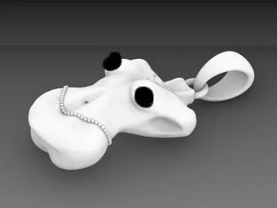 Torso Pendant Design 3D print model
