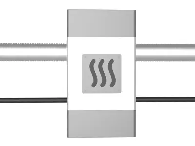Mechanical Heating Element Mold Assembly 3D model