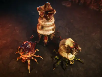 Insect beast 3 3D model