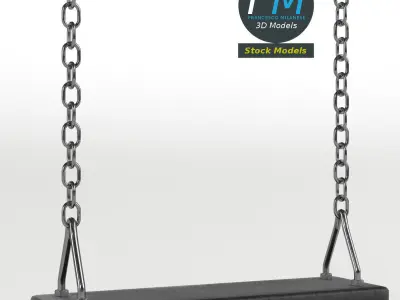 Park swing 1 3D model