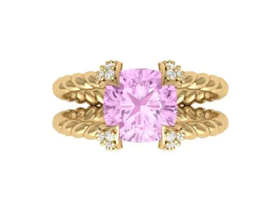 Wedding Ring  3D print model 285