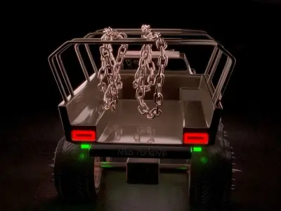 TRAPPER TWISTED METAL 3D model
