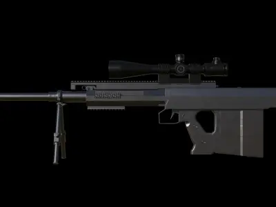 GM6 Lynx Low-poly 3D model