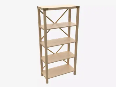 Urban Industrial Bookshelf Andersen 3D model