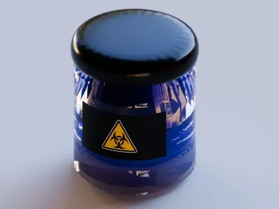 Acid jar 3D model