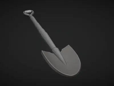 Shovel 3D model purchase