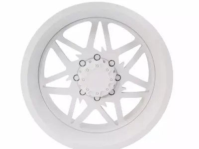 Car allow wheel detailed 3d model  3D model